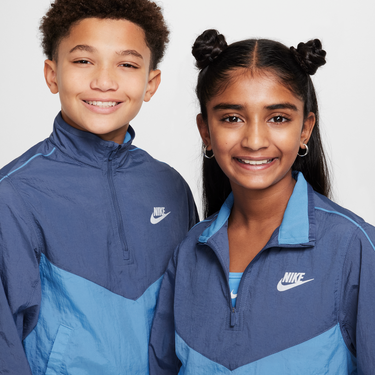 Комплект Nike Nike Sportswear Tracksuit Big Kids Синьо | FD3058-491, 4