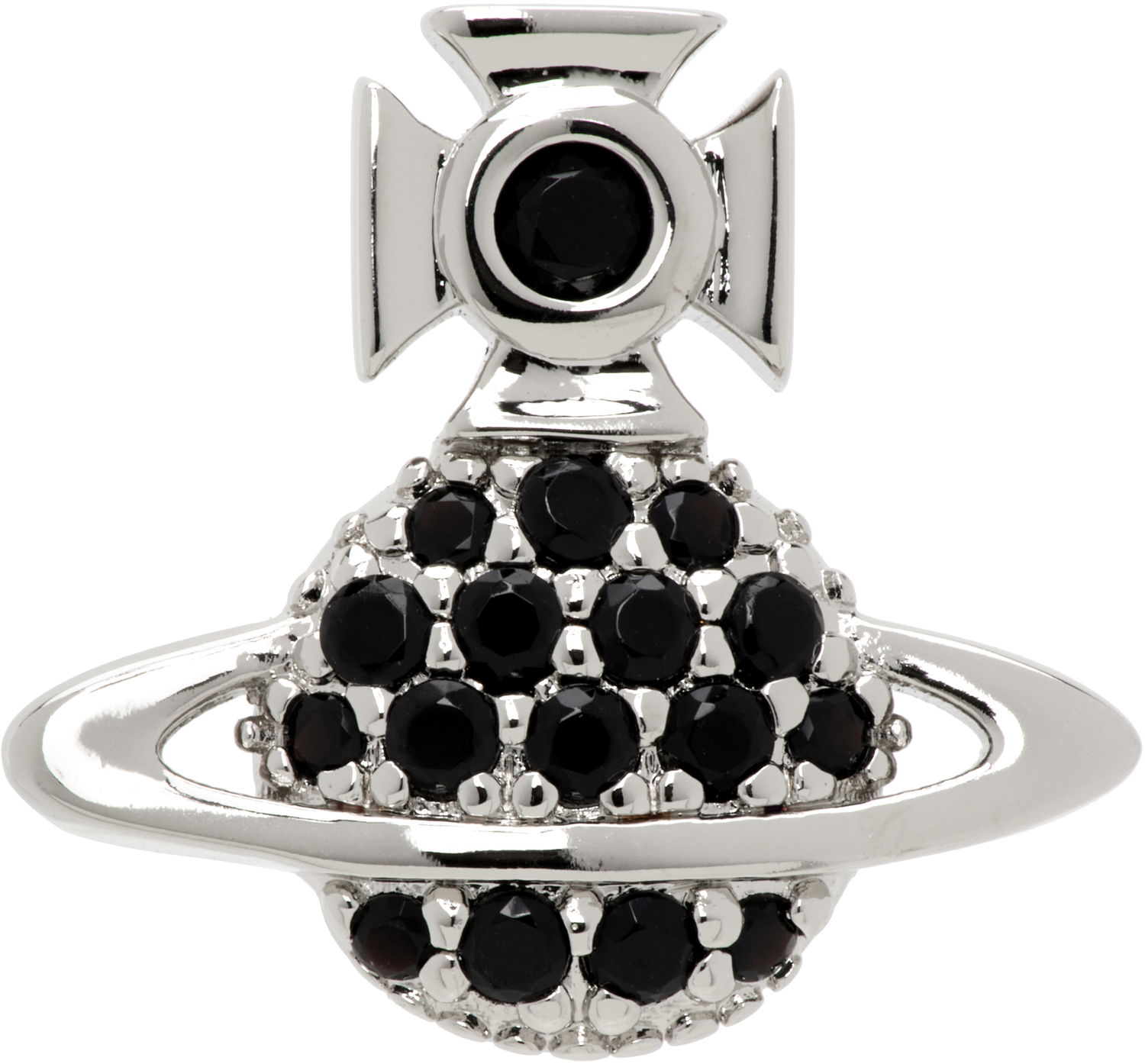 Обеци Vivienne Westwood Single Stud Earring Металик | 6201035J-02P171-, 0