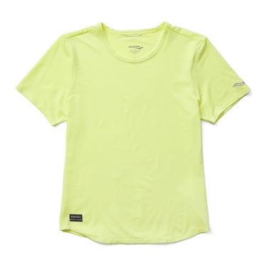 Тениска Saucony Saucony Stopwatch Short Sleeve T-Shirt Жълто | SAW800484-SLH, 1