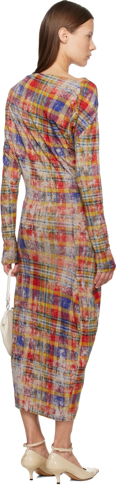 Pокля Vivienne Westwood Superbo Long Sleeve Midi Dress Многоцветен | 1601004R-J009Y-, 2