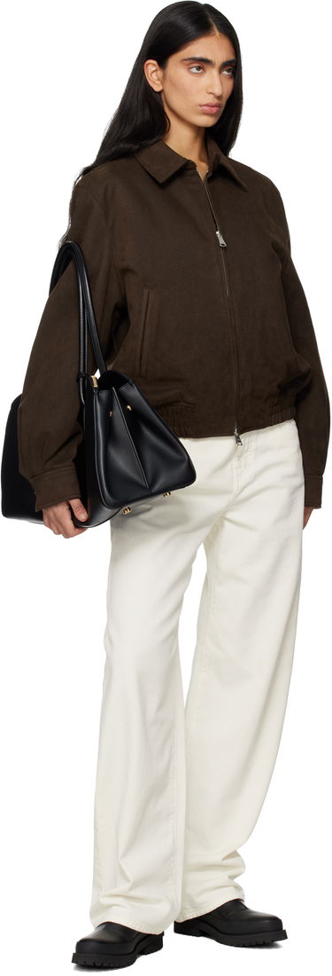 Чанта през рамо Stella McCartney Stella McCartney Ryder structured shoulder bag with padlock Черно | 7B0176WP0533, 3