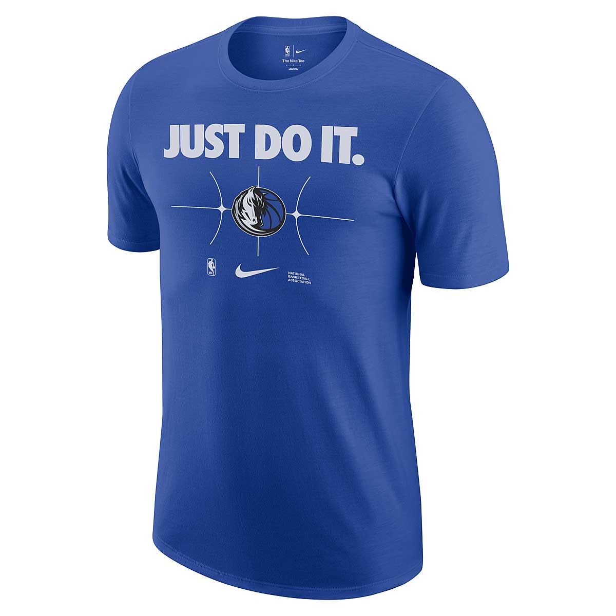 Тениска Nike NBA DALLAS MAVERICKS ESSENTIAL JUST DO IT T-SHIRT, Game Royal Тъмно синьо | FQ6273-480, 0