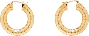 Обеци Versace Versace Greca Gold Hoop Earrings Жълто | 1020562_1A00620, 0