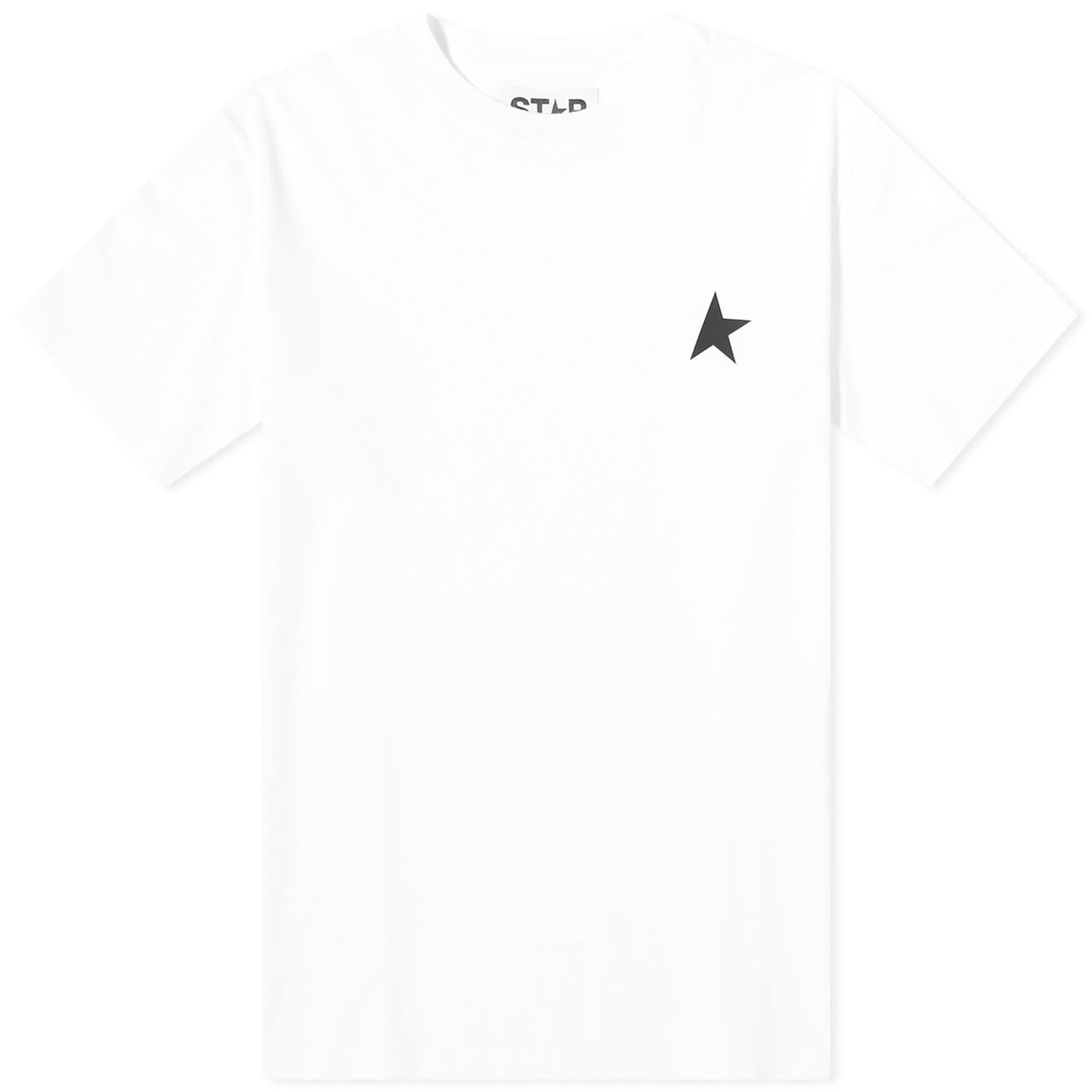 Тениска Golden Goose Star Optic White/Black Бяло | GWP01220P00059310364, 0
