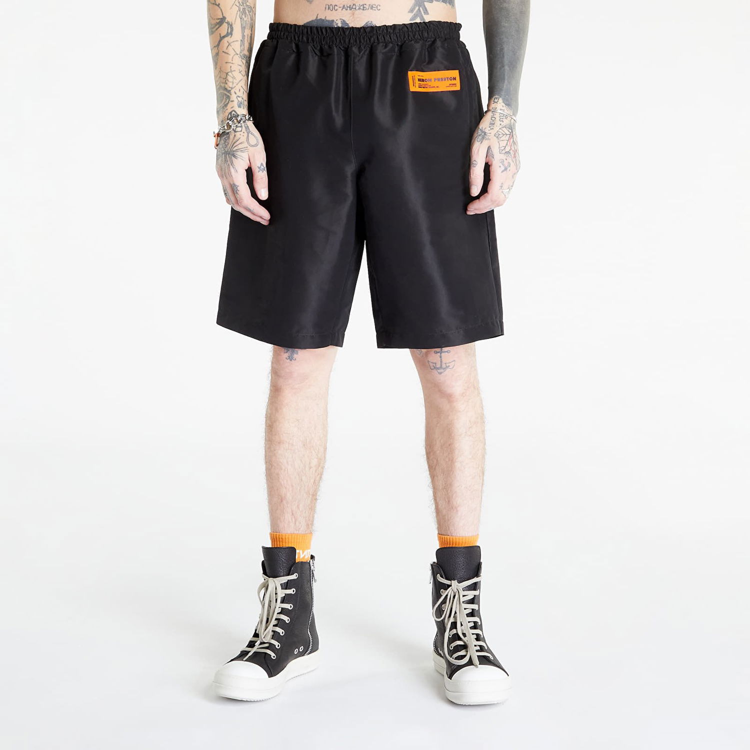 Къси панталони HERON PRESTON Ex-Ray Nylon Shorts Черно | HMCB012S23FAB0011000, 0