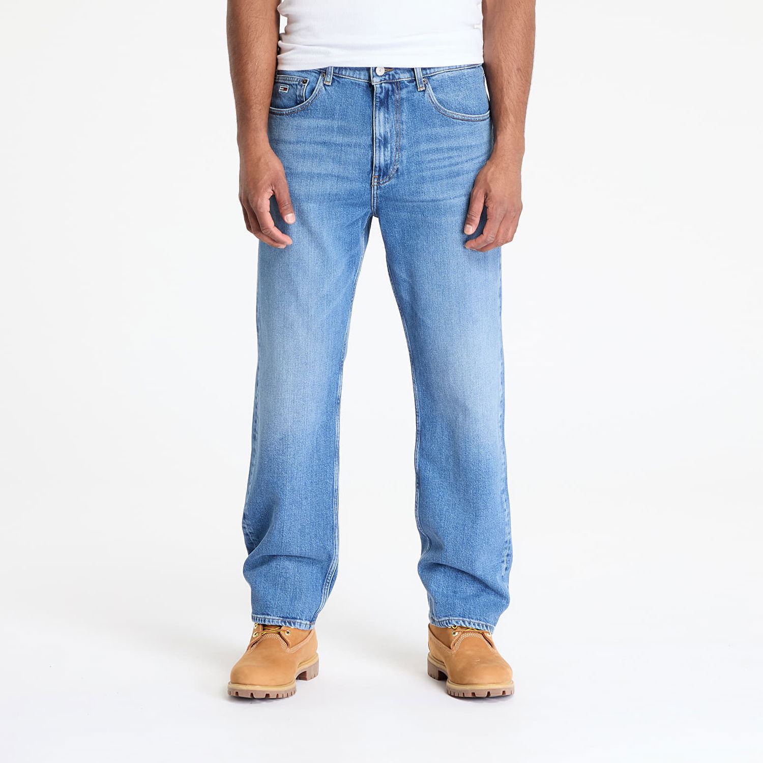 Дънки Tommy Hilfiger Tommy Jeans Otis Regular Straight Jeans W29/L32 Синьо | DM0DM21023 1A5, 0