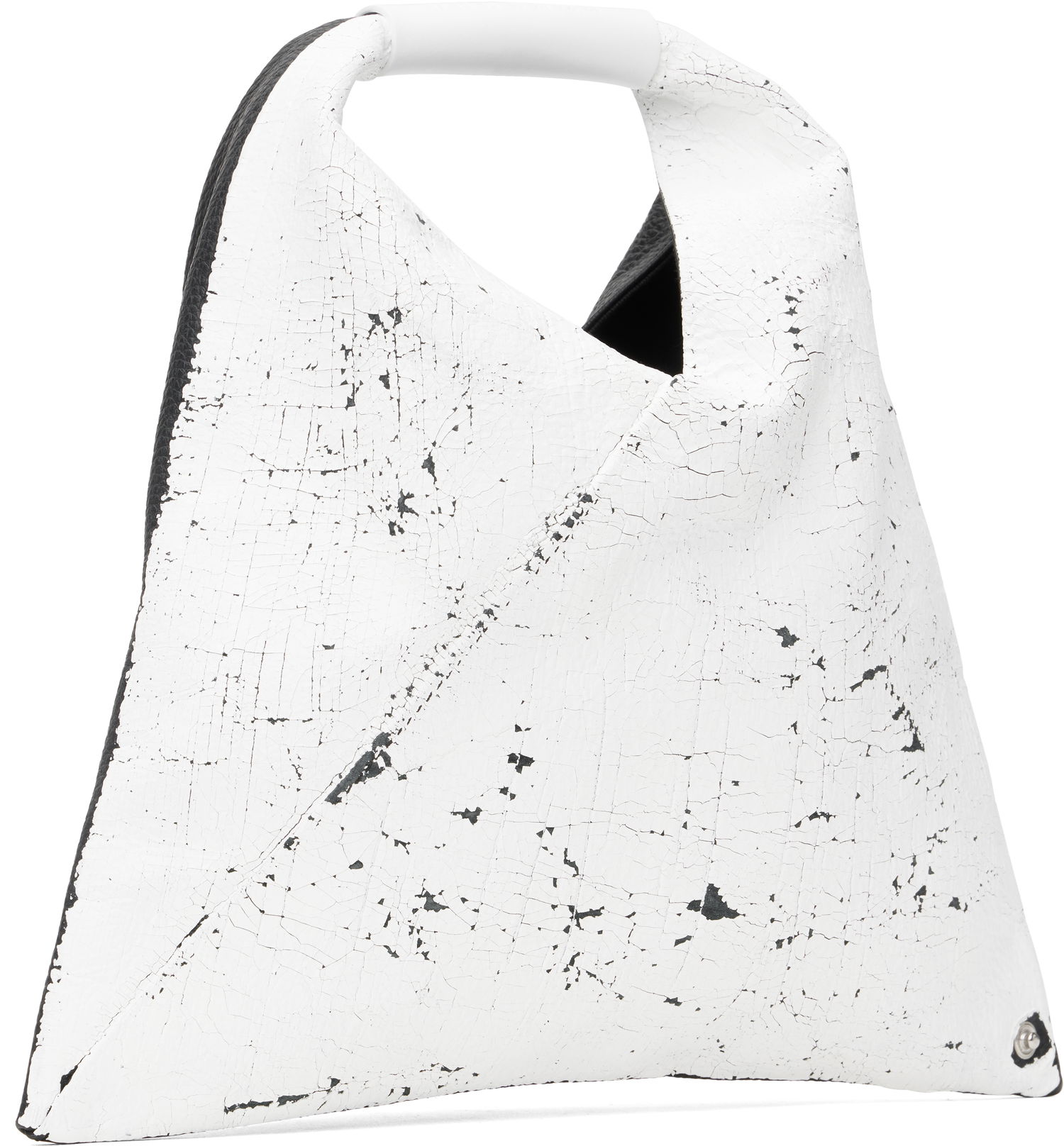 Дамска чанта Maison Margiela MM6 Maison Margiela Triangle Mini Tote Bag Бяло | SB6WD0013 P8333, 1