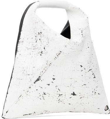 Дамска чанта Maison Margiela MM6 Maison Margiela Triangle Mini Tote Bag Бяло | SB6WD0013 P8333, 1