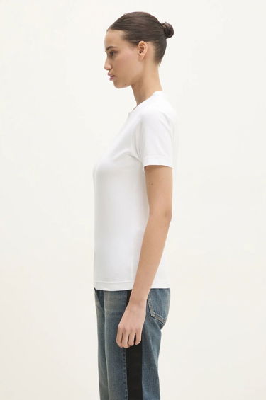Тениска VETEMENTS VETEMENTS Embroidered Logo T-Shirt Бяло | MA66TR670W, 1