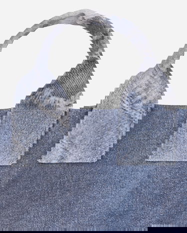 Голяма пазарска чанта Ottolinger Mini Denim Tote Bag Синьо | 128-900528-01 PRI, 4