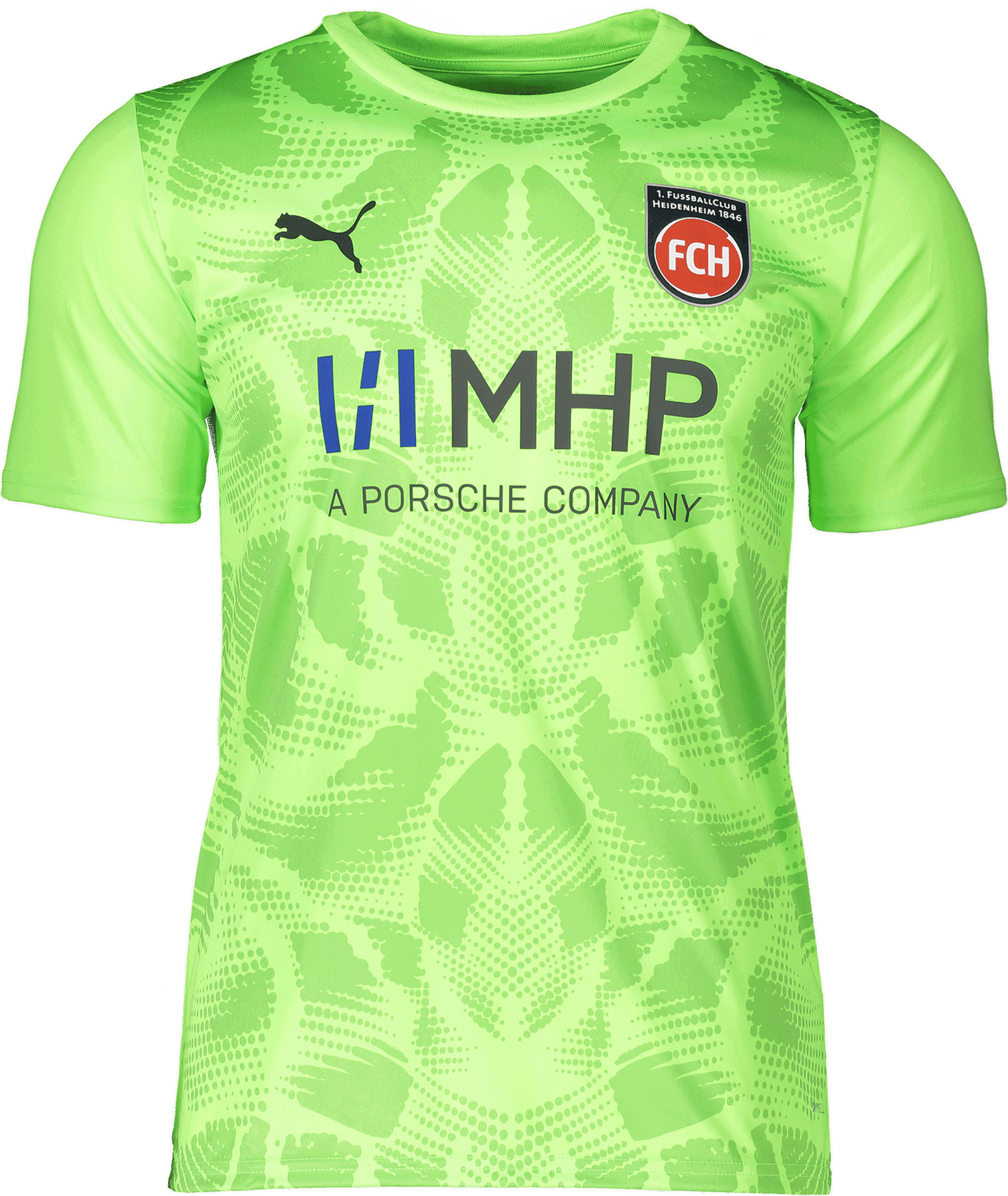 Фланелка Puma 1. FC Heidenheim Goalkeeper Jersey 2025/26 by Puma Зелено | 5fch706280-20, 0
