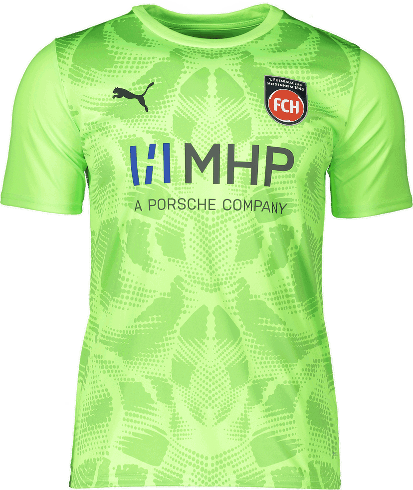 Фланелка Puma 1. FC Heidenheim Goalkeeper Jersey 2025/26 by Puma Зелено | 5fch706280-20