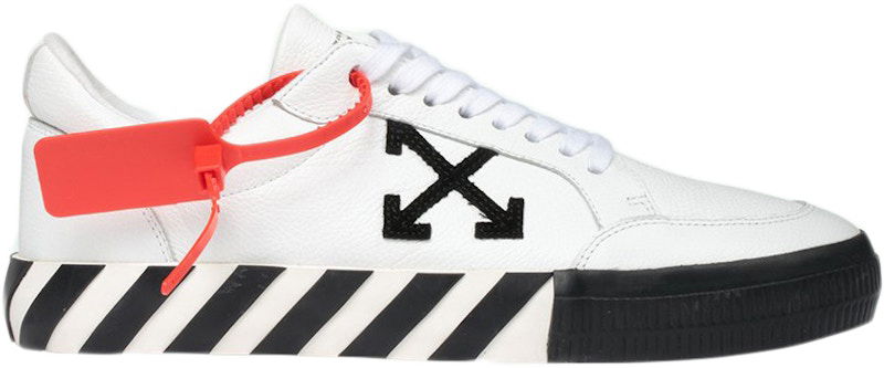 Кецове и обувки Off-White Vulc Low White Black SS20 Бяло | OMIA085S20D680380110, 0