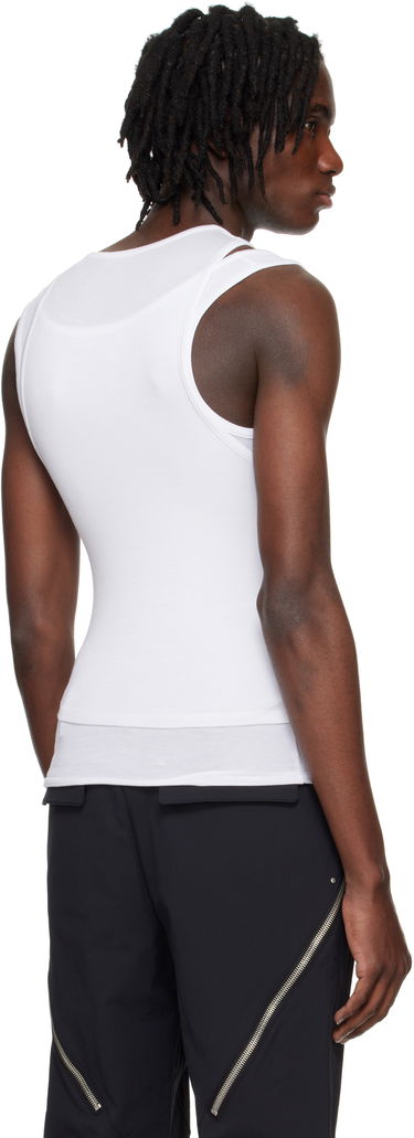 Потник HELIOT EMIL Heliot Emil Eudaimonia Layered Tank Top Бяло | PRESS25_M_09_130_WHT02, 2