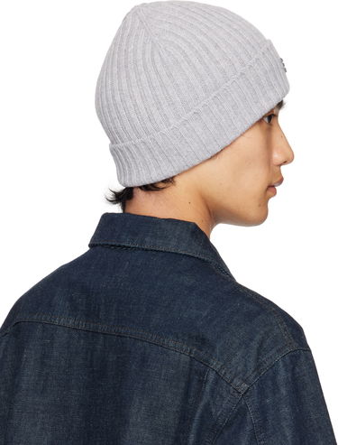 Шапка Givenchy Givenchy Ribbed Beanie Сиво | 710003976002-U7933, 2