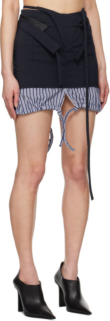 Пола Ottolinger Ottolinger Double Waistband Miniskirt Синьо | 11130081101, 1
