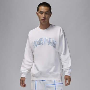 Суитчър Jordan Essentials Fleece Crewneck Sweatshirt Бяло | FV7460-100, 1