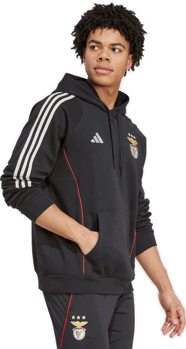 Суитчър adidas Originals SLB C Hoodie 2025/26 Черно | jz9615, 3