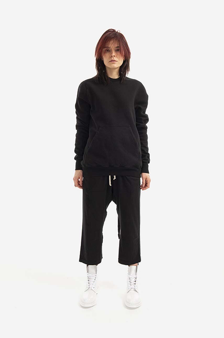 Суитчър Rick Owens Sweatshirt Черно | DS01B7231.F.BLACK, 1