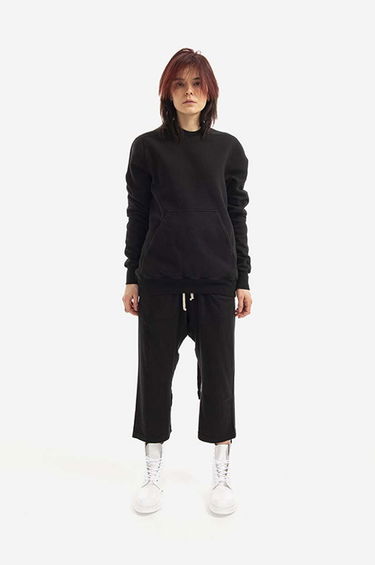 Суитчър Rick Owens Sweatshirt Черно | DS01B7231.F.BLACK, 1