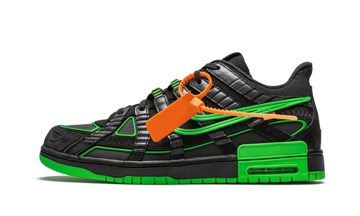 Кецове и обувки Nike Off-White x Air Rubber Dunk ''Green Strike'' Черно | CU6015-001, 0