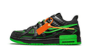 Кецове и обувки Nike Off-White x Air Rubber Dunk ''Green Strike'' Черно | CU6015-001, 0