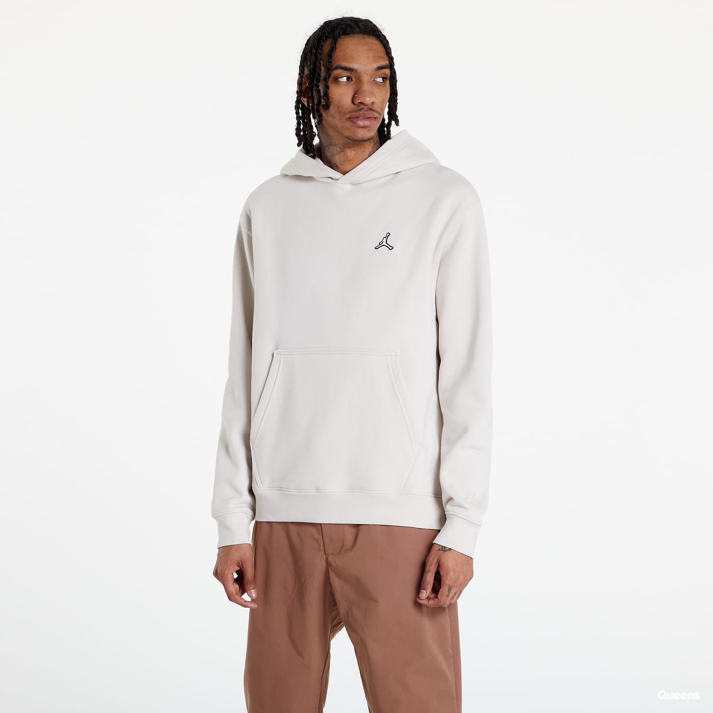 Суитчър Jordan Essentials Fleece Pullover Hoodie Бежово | DA9818-104, 0