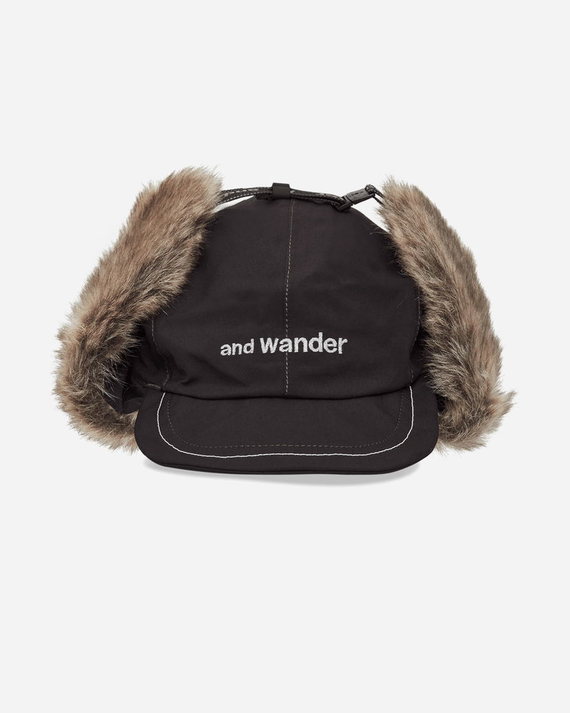 Шапка с козирка and wander 3L Boa Cap Черно | 5745986121 010