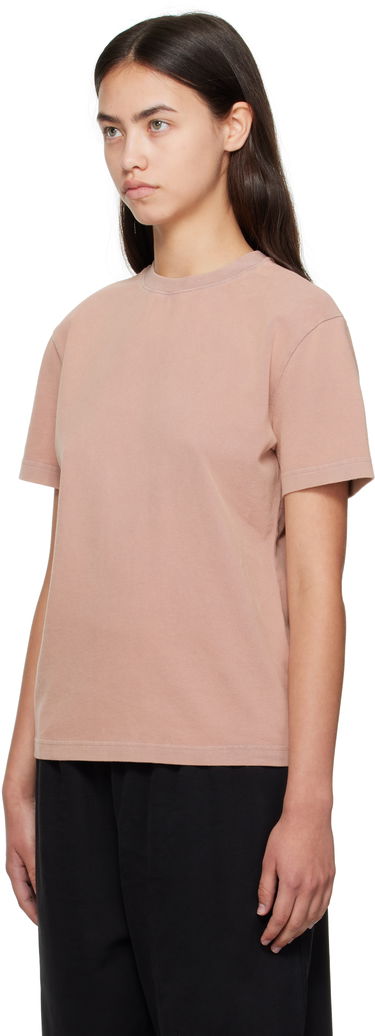 Тениска Acne Studios Acne Studios Cotton Crewneck T-Shirt Розово | CL0352-, 3