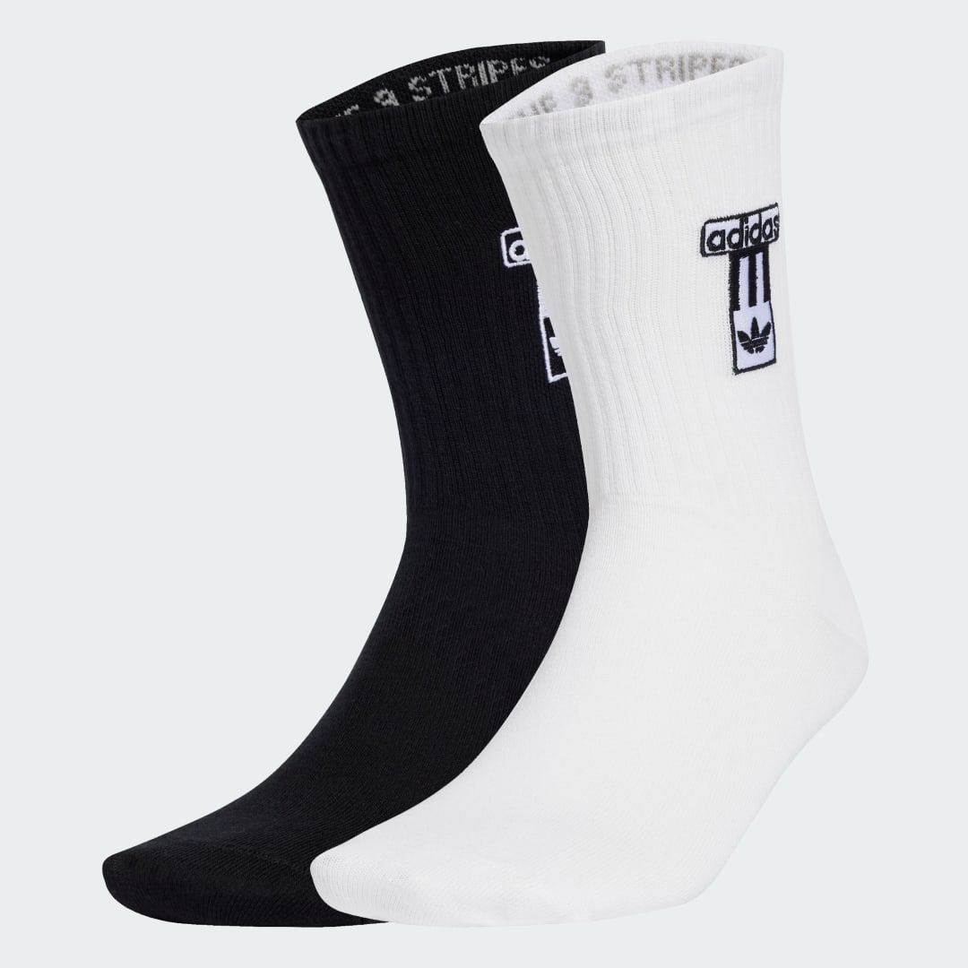Чорапи adidas Performance Adibreak Crew Socks - 2 Pairs Черно | JD5461, 0