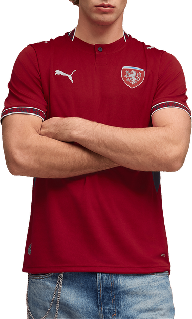 Фланелка Puma Czechia Replica Home 2026 Jersey Червено | 783252-01, 3
