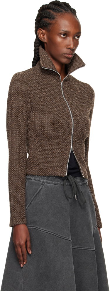 Яке OUR LEGACY Our Legacy Slim Zip Long Sleeve Jacket Кафяво | W4256SB, 1