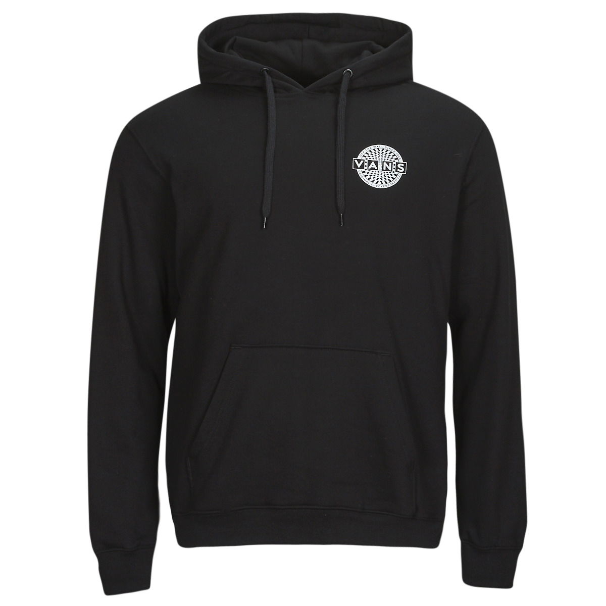 Суитчър Vans Circle Back Pullover Hoodie Черно | VN0008HZBLK, 0