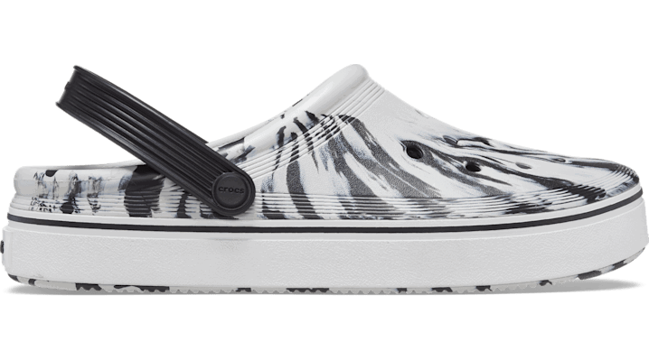 Кецове и обувки Crocs Off Court Marbled Clogs Бяло | 208601-066, 0