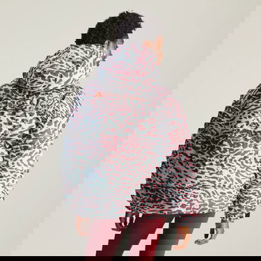 Пухо яке adidas Performance Stella McCartney x TrueNature Printed Mid Length Padded Winter Многоцветен | IW3844, 3