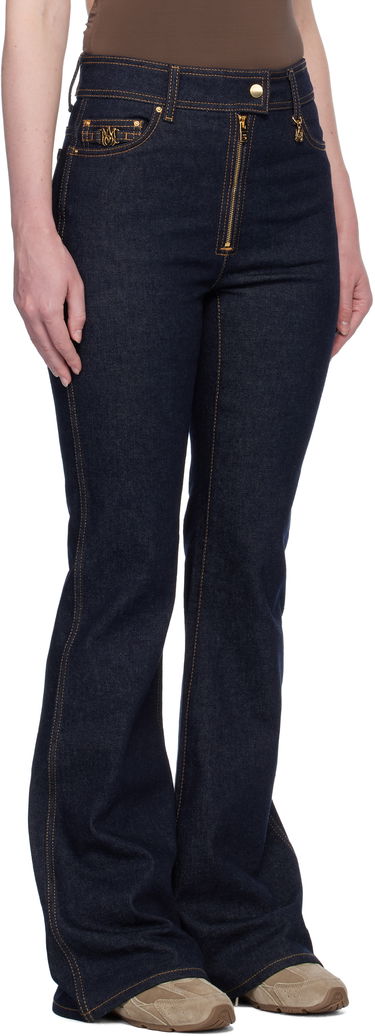Дънки AMIRI AMIRI Zip Up Flare Jeans Синьо | AWDNFR1016, 1
