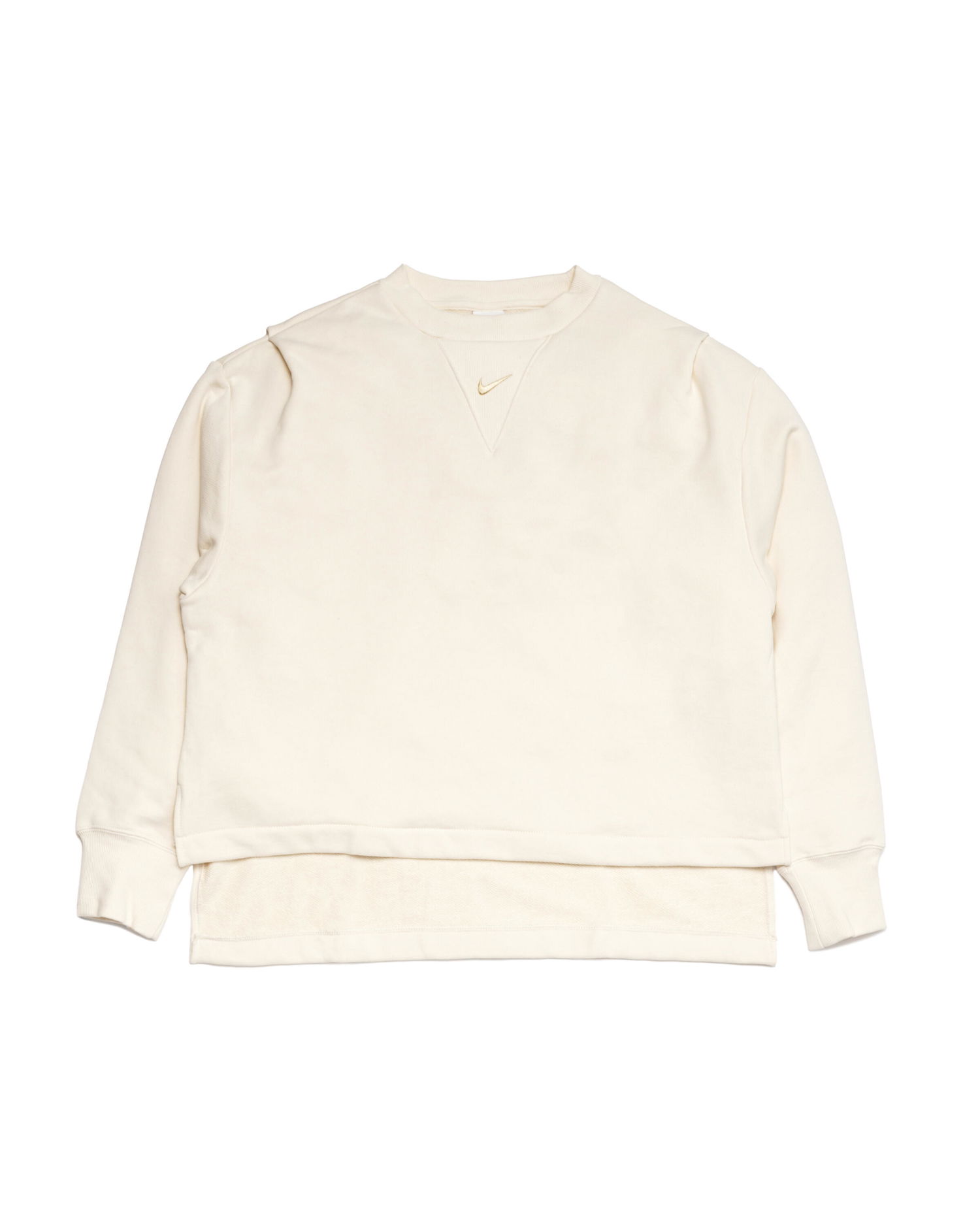 Пуловер Nike French Terry Crewneck Бежово | DV7802-901, 0
