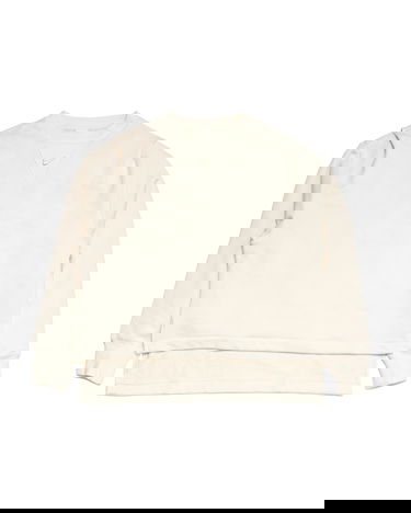 Пуловер Nike French Terry Crewneck Бежово | DV7802-901, 0