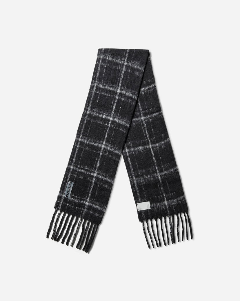 Шал OUR LEGACY Our Legacy Estate Check Scarf Черно | A4248EBF 001