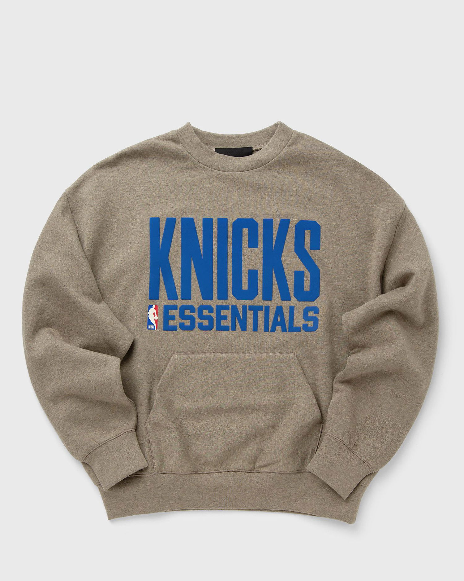 Суитчър Fear of God KNICKS ESSENTIALS Sports Fit Crewneck Sweatshirt with Kangaroo Pocket Бежово | 192NB256508F, 1