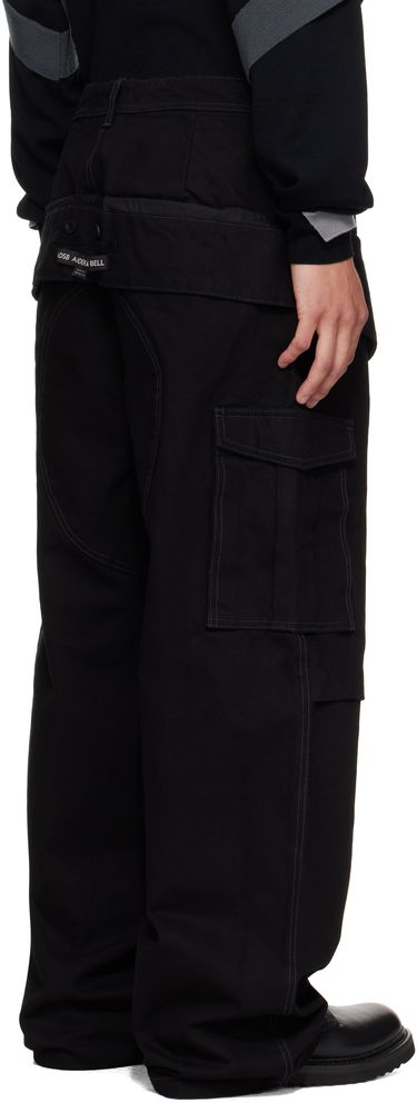 Дънки Andersson Bell Andersson Bell Double Waist Work Wide-Leg Jeans Черно | apa834u, 2