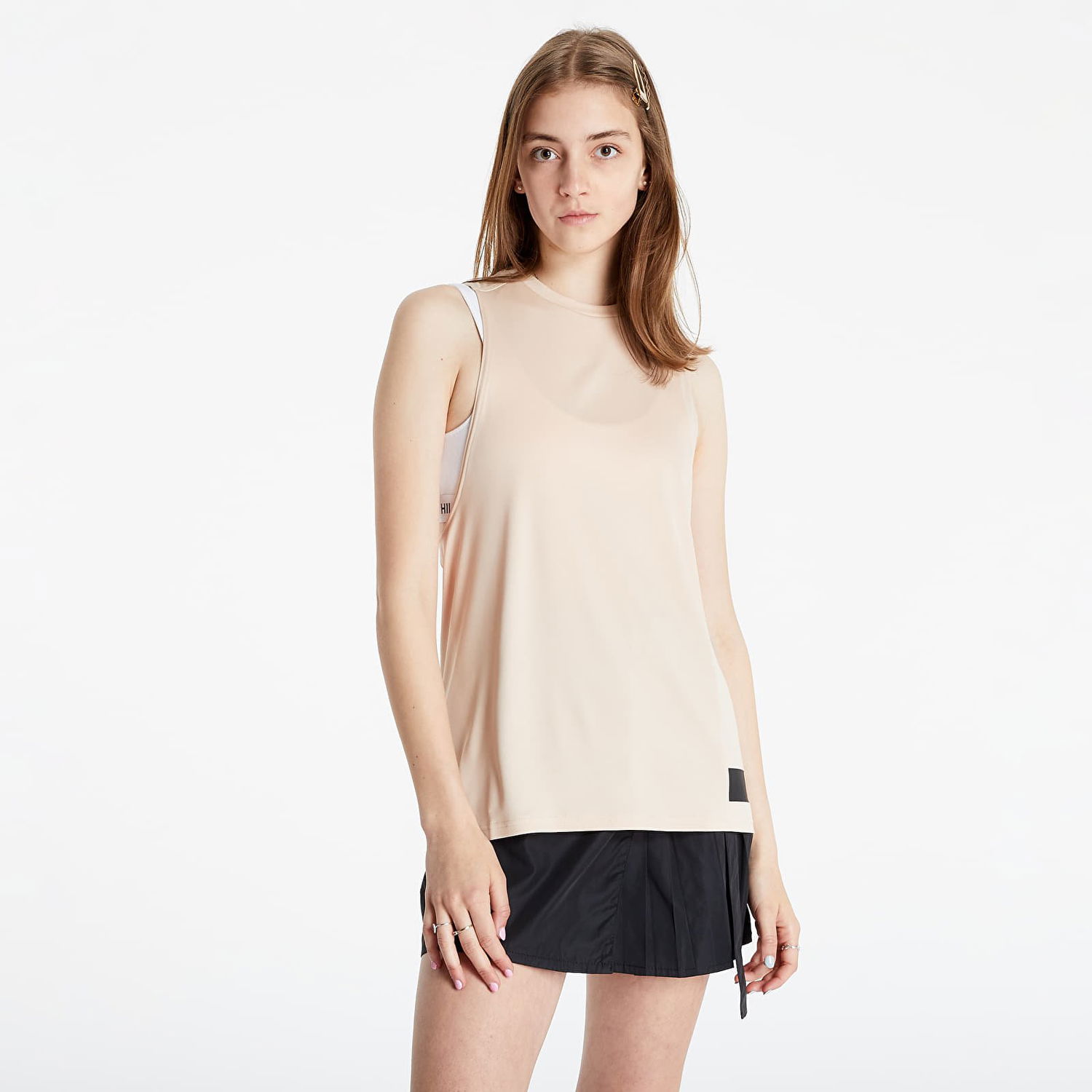Потник adidas Performance Parley Mission Kit Run for the Oceans Tank Top Бежово | H61669, 0