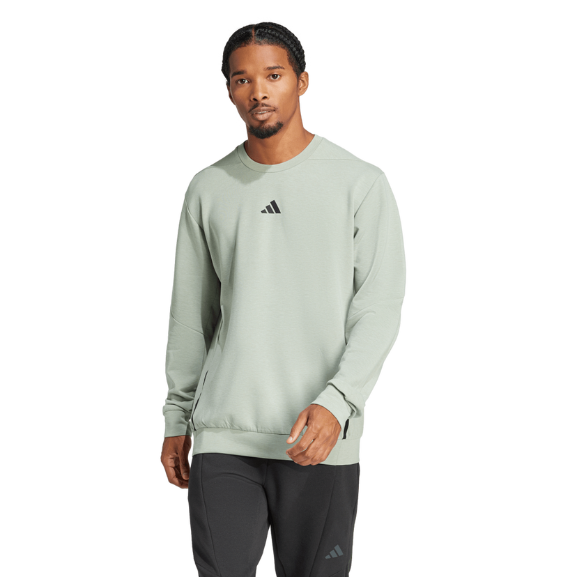 Суитчър adidas Originals D4T Crewneck Sweatshirt Зелено | JI8166
