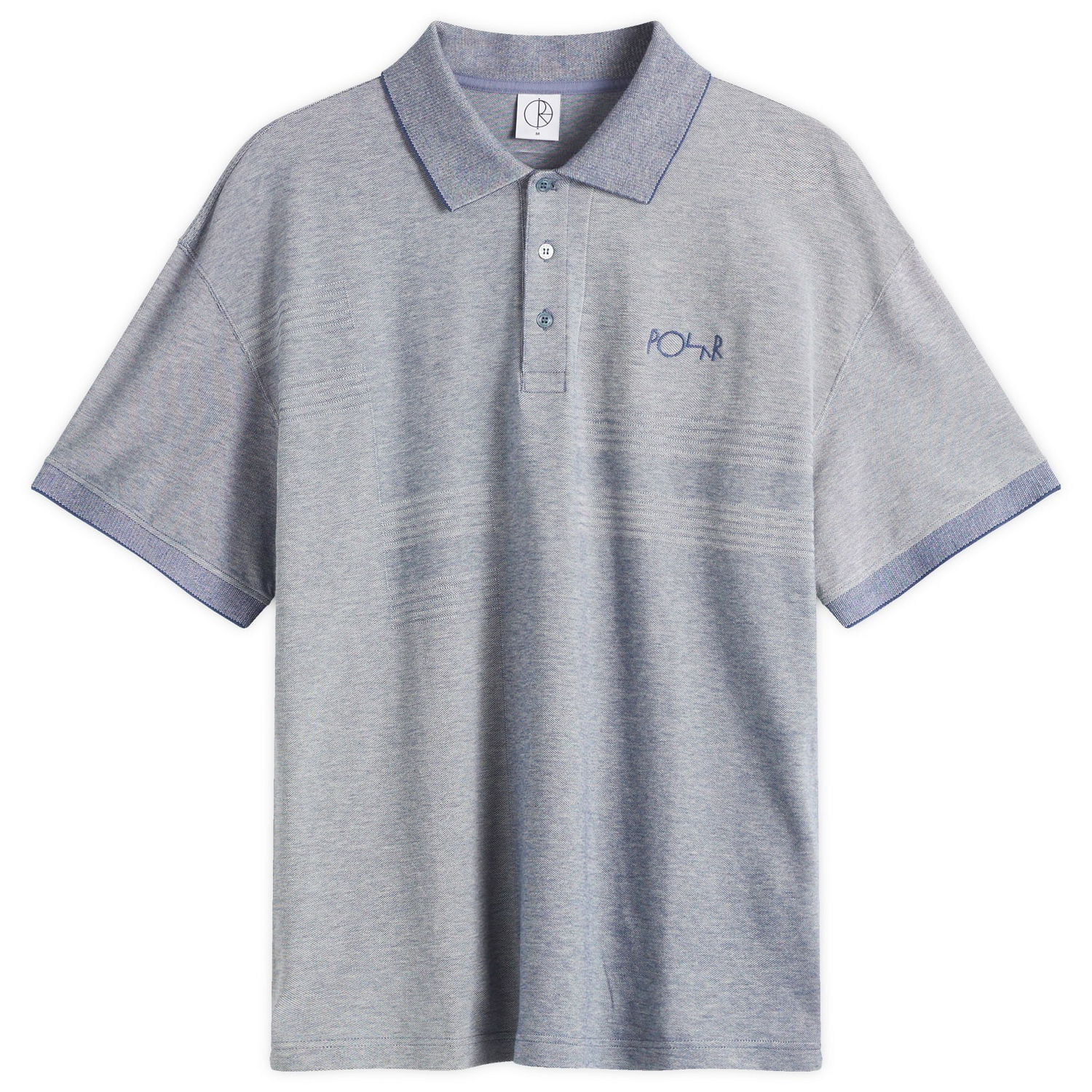 Поло тениска Polar Skate Co. Pique Surf Polo Shirt, Size Large Синьо | PSC-SP25-46, 0