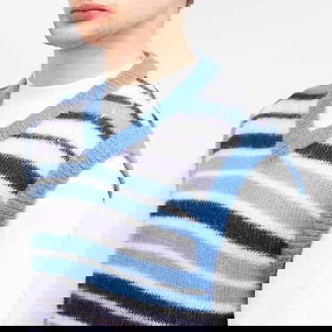 Пуловер Marni Marni Stripe Mohair Vest Синьо | CVMG0136Q0-UFU178-STB26, 5