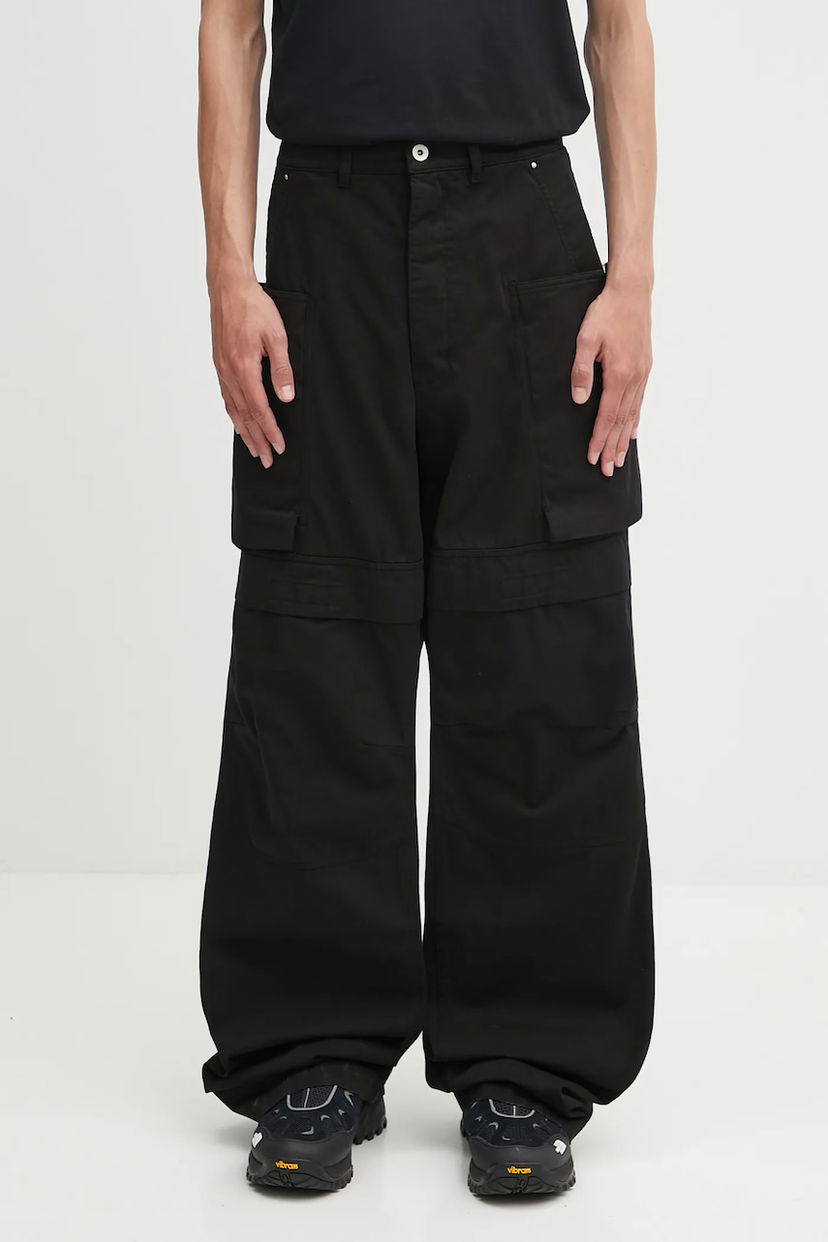 Карго панталони Rick Owens Rick Owens DRKSHDW Stefan Cargo Pants Черно | DU02E7368.TW