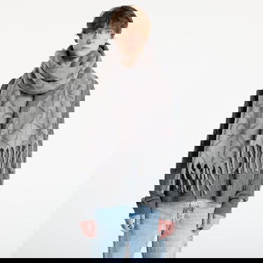 Шал CALVIN KLEIN Emblem Aop Brushed Scarf Сиво | LV04D8072G N3Z, 0