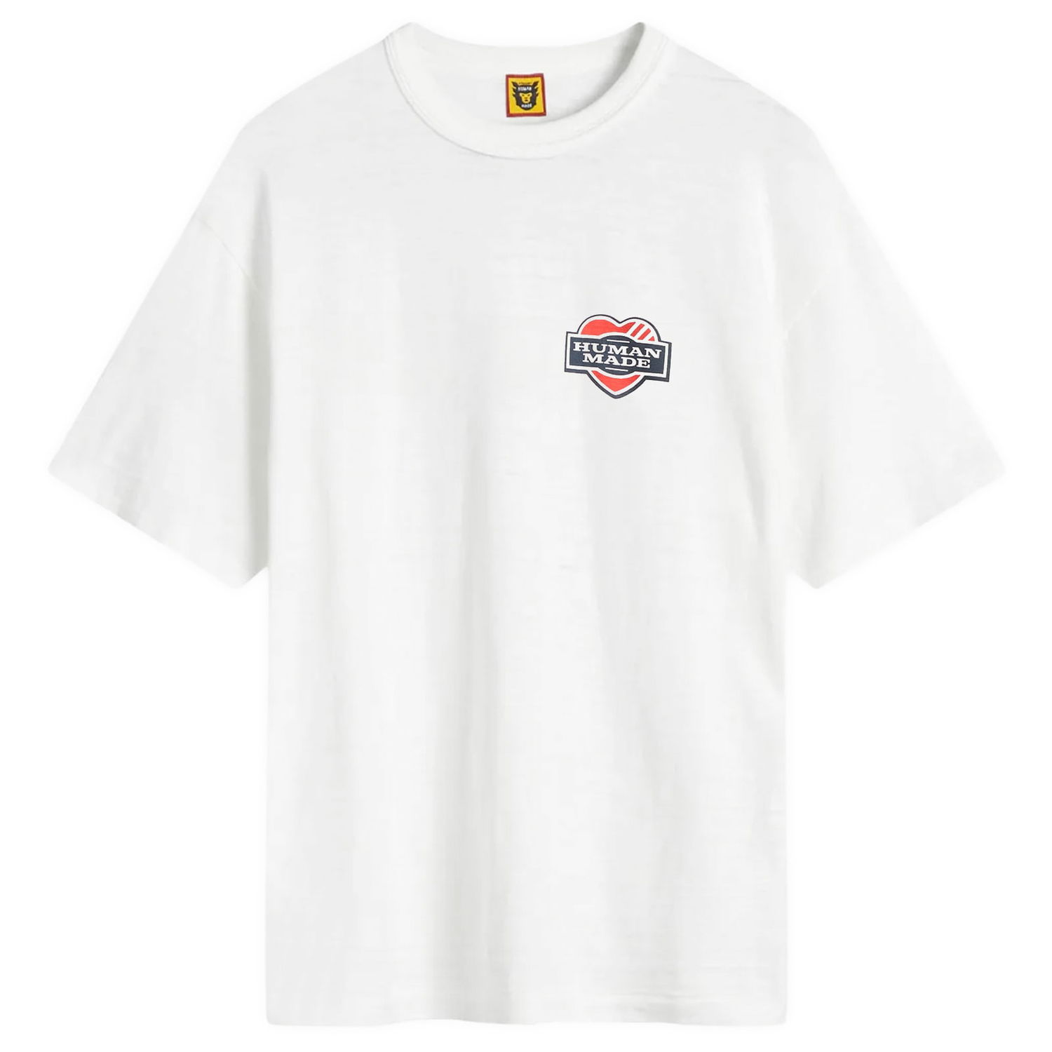 Тениска Human Made Human Made Heart Stamp T-Shirt, Size Large Бяло | HM30TE012-WHT, 1