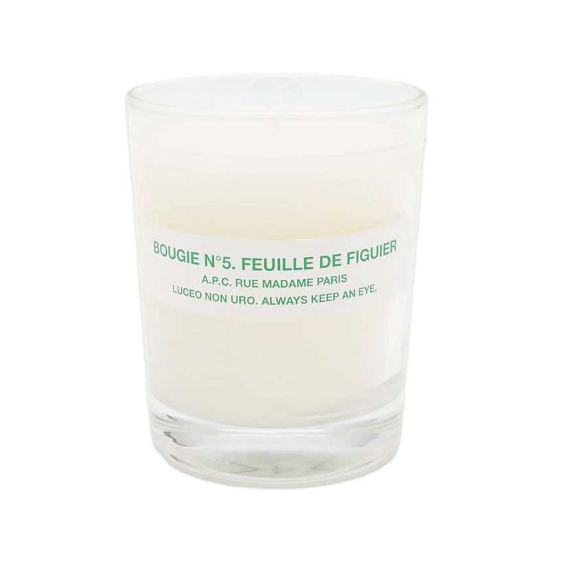 Свещи A.P.C. Candle No.5 in Fig Leaf Бяло | YBZAA-M84001-VAE