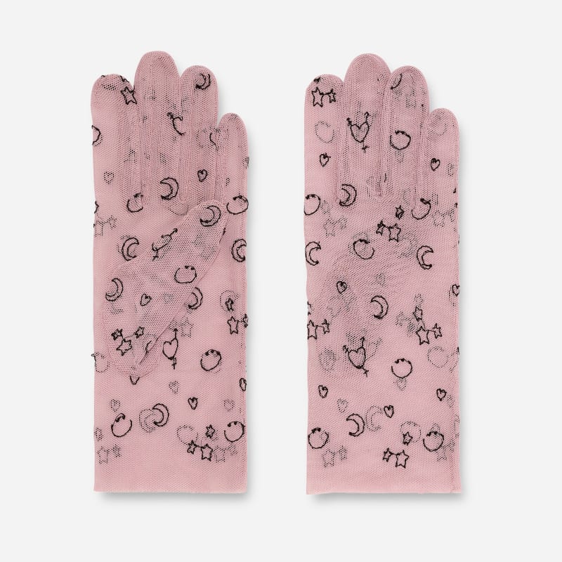 Ръкавици UGG UGG Areum Gloves Розово | 102532-DLLC, 0